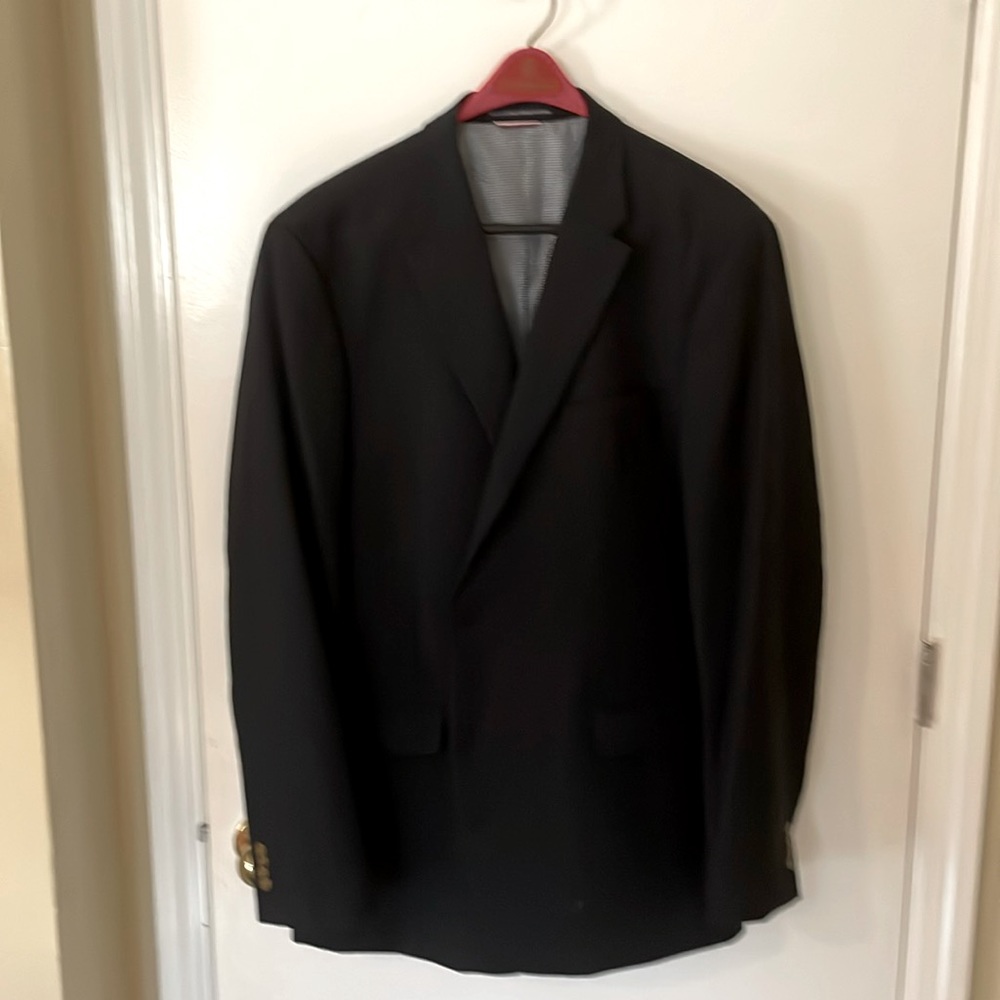 Blue Tommy Hilfiger sport coat 44L.